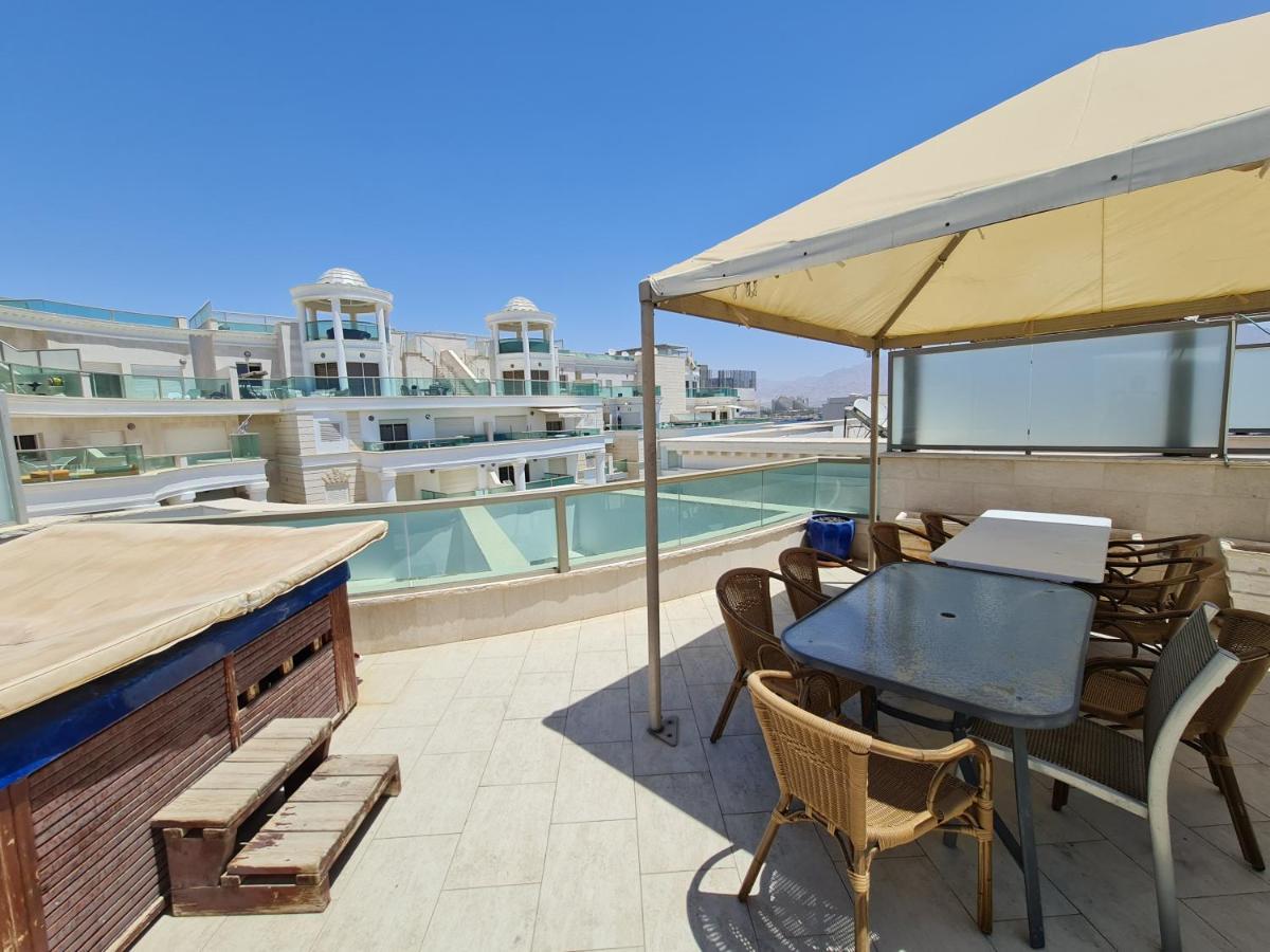 La-Palmore Luxury Apart-Residense Resort With Pool First Line Sea Side Ейлат Екстериор снимка